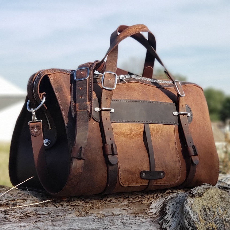 The "Rustic Voyager" Duffle Bag