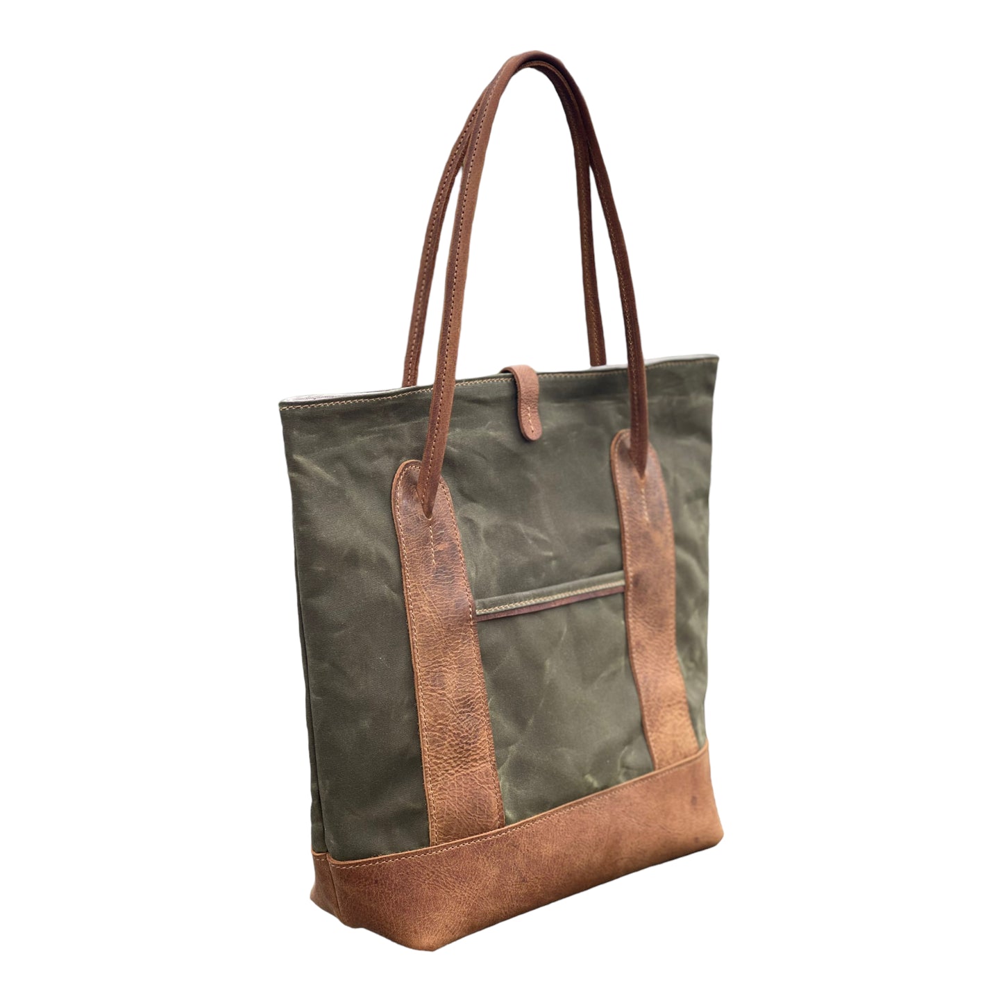 The "Funk Fusion" Tote in Olive