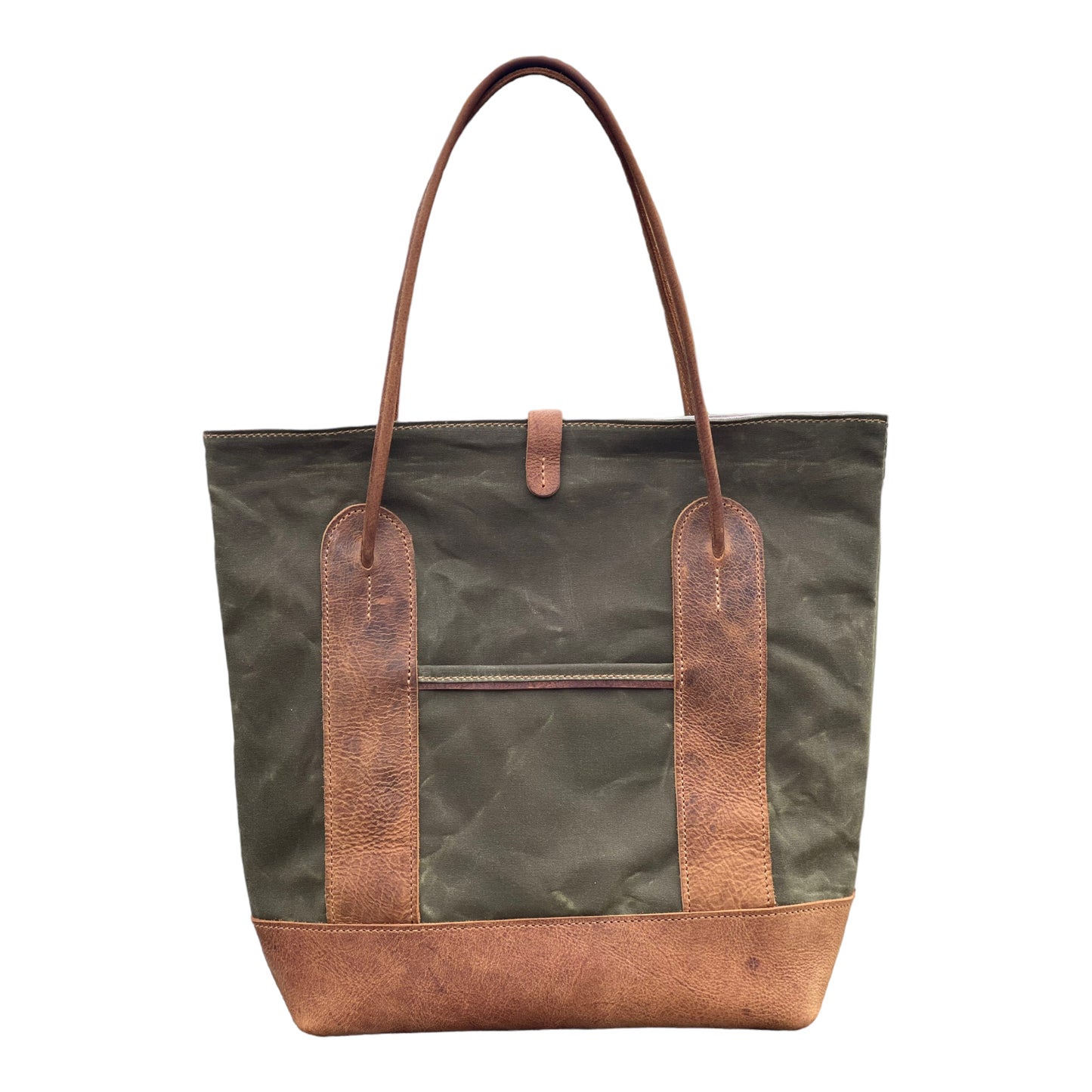 The "Funk Fusion" Tote in Olive