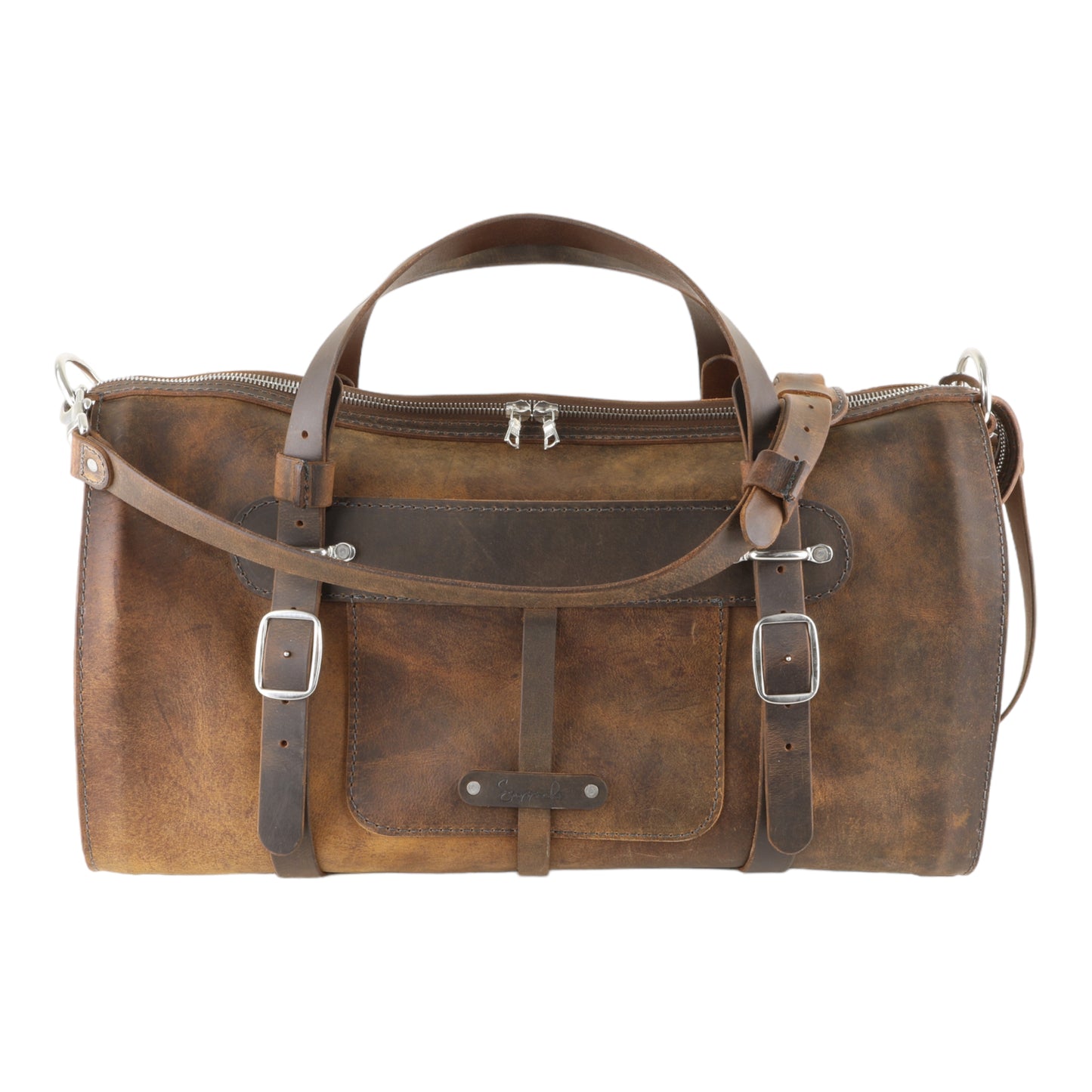 The "Rustic Voyager" Duffle Bag