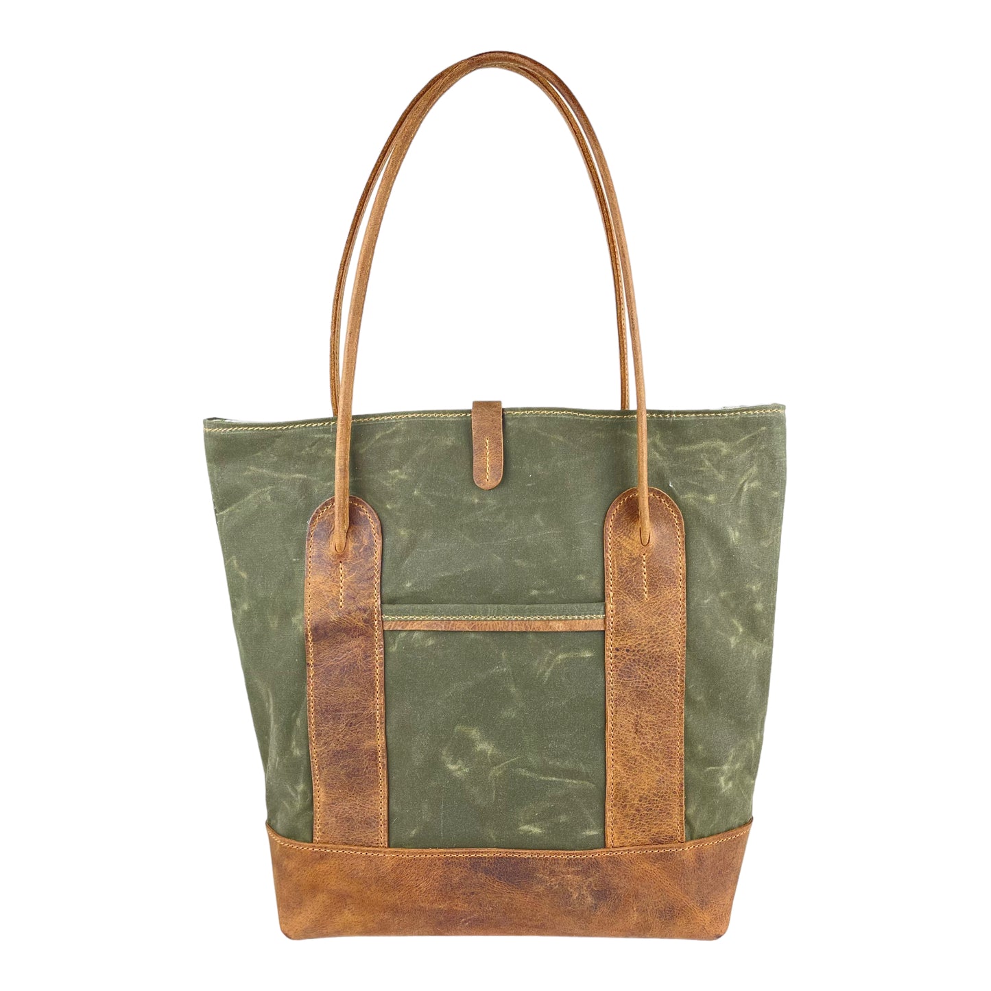 The "Funk Fusion" Tote in Olive