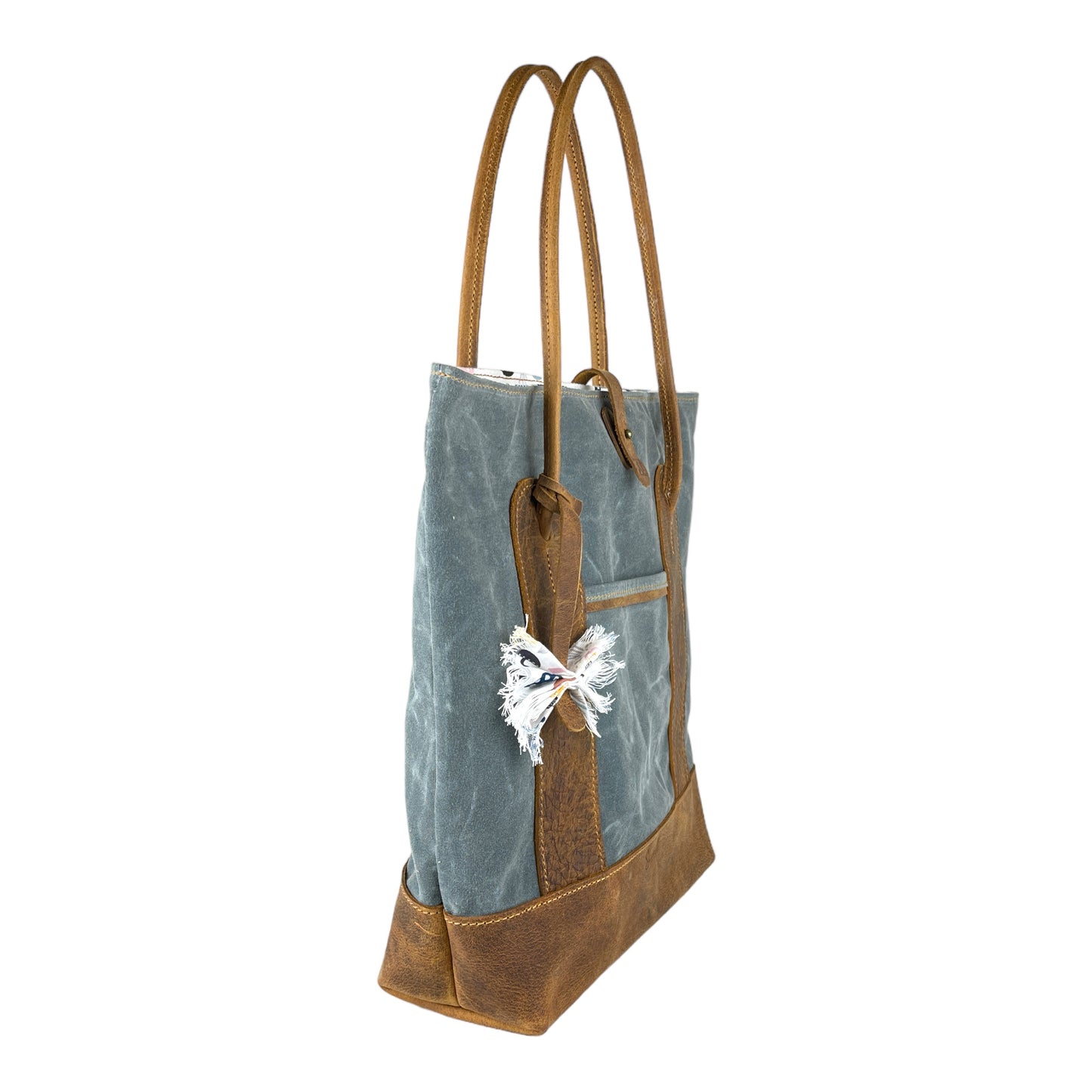 The "Funk Fusion" Tote in Azure