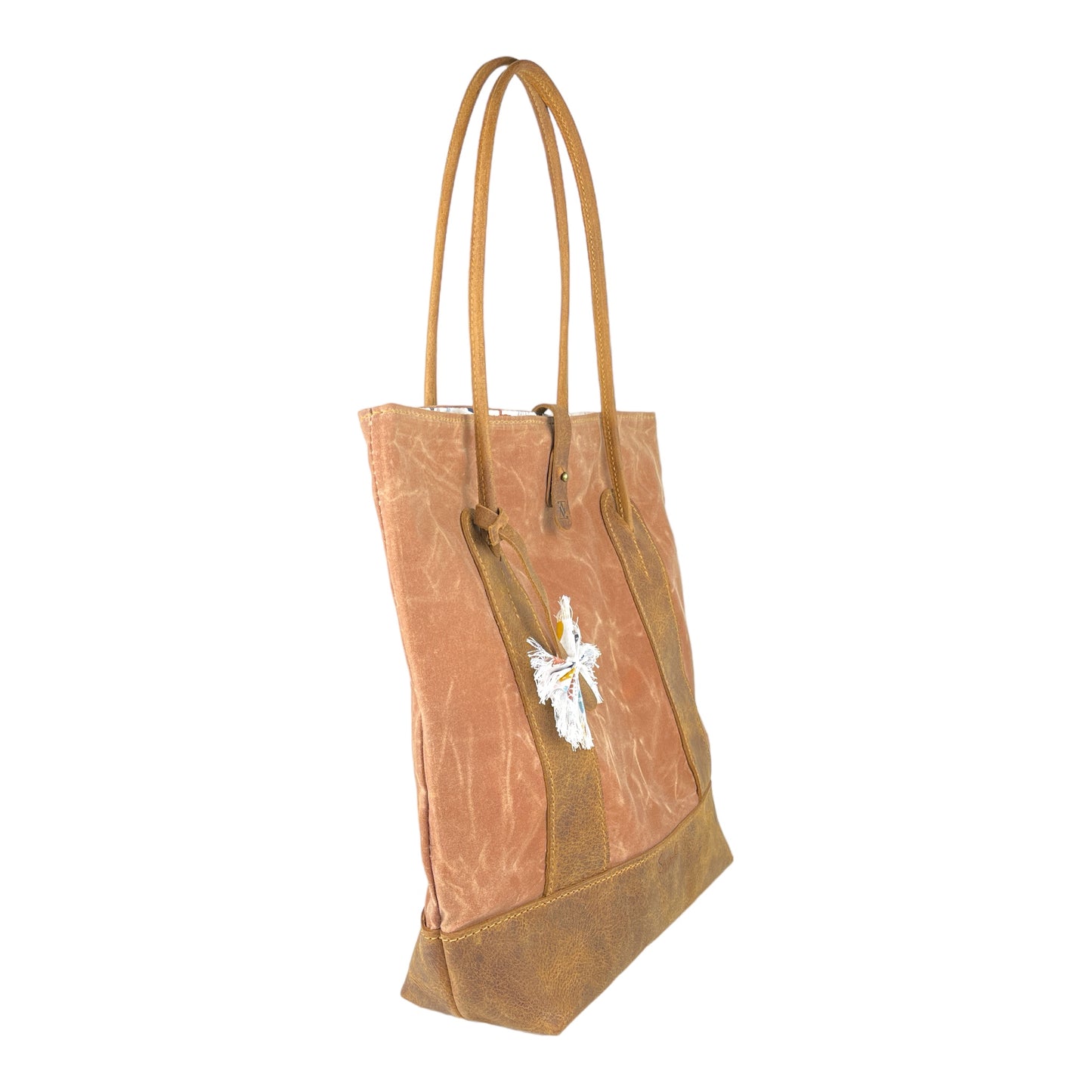 The "Funk Fusion" Tote in Burnt Sienna