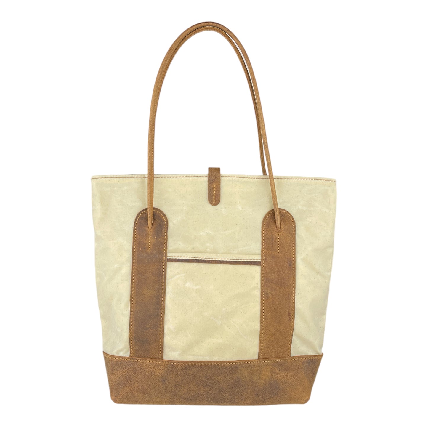 The "Funk Fusion" Tote in Natural Cotton