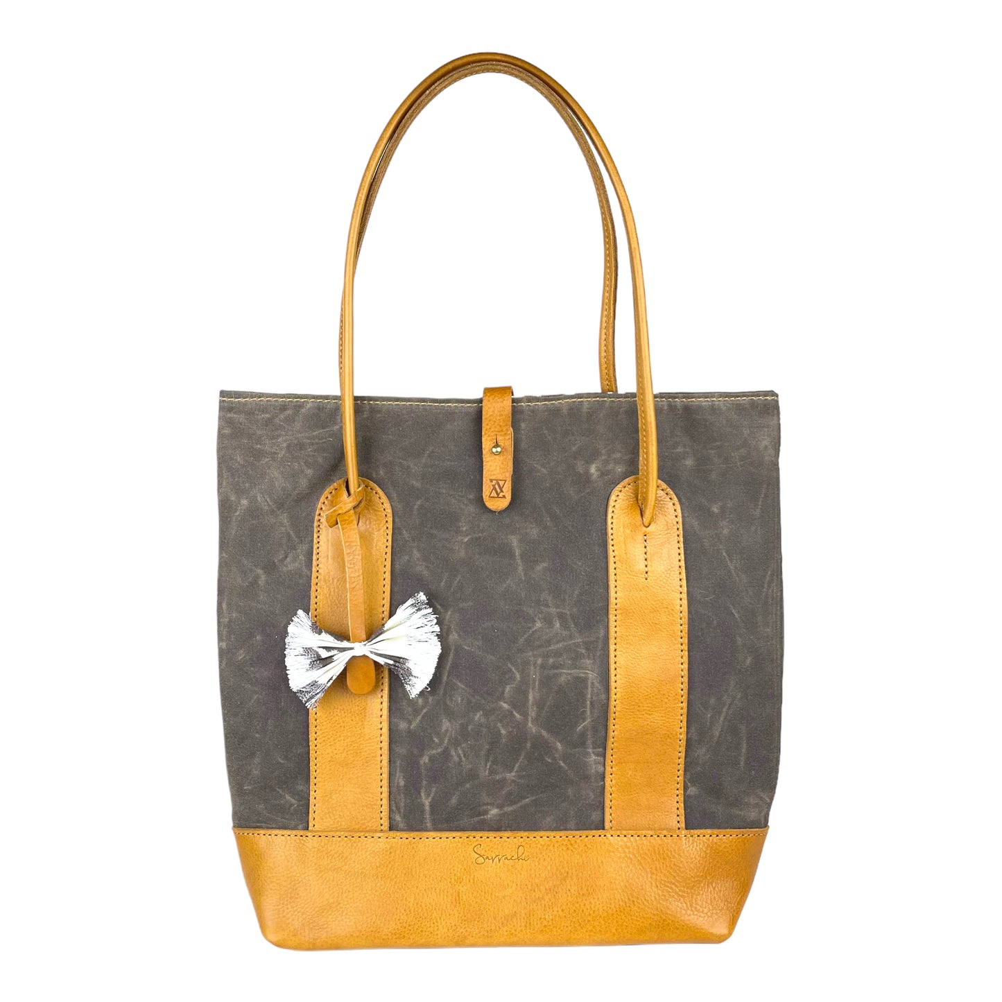 The "Funk Fusion" Tote in Italian Truffle