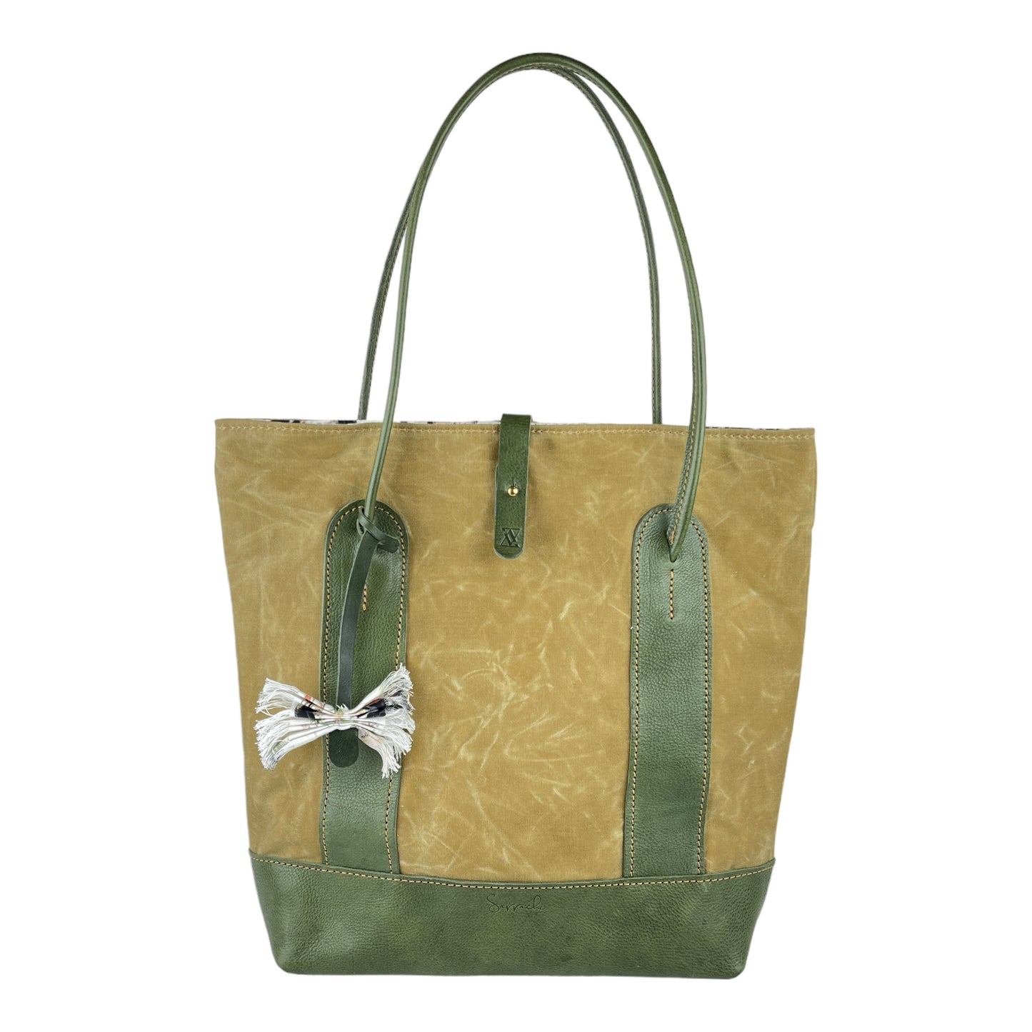 The "Funk Fusion" Tote in Italian Sage