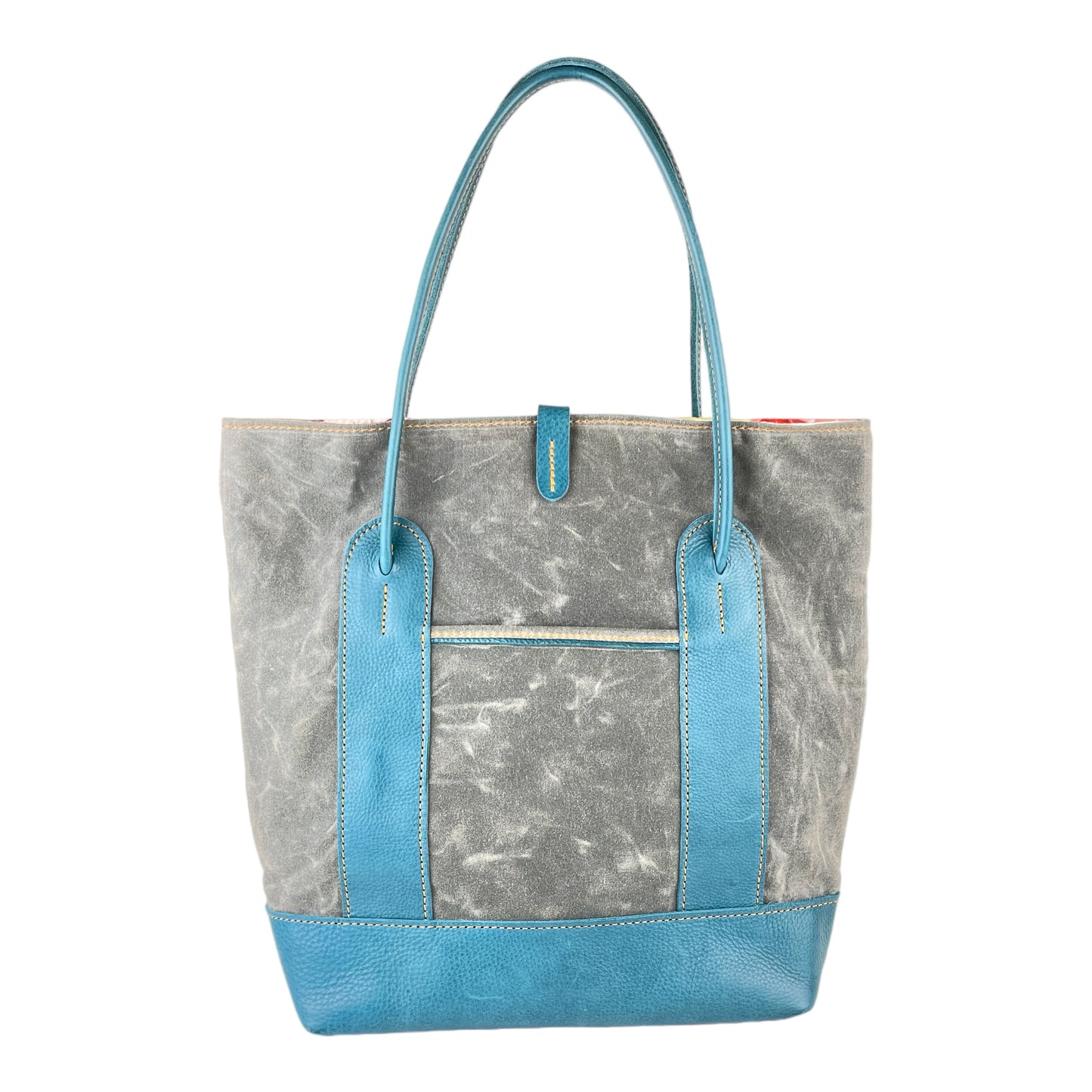 The "Funk Fusion" Tote in Italian Azure