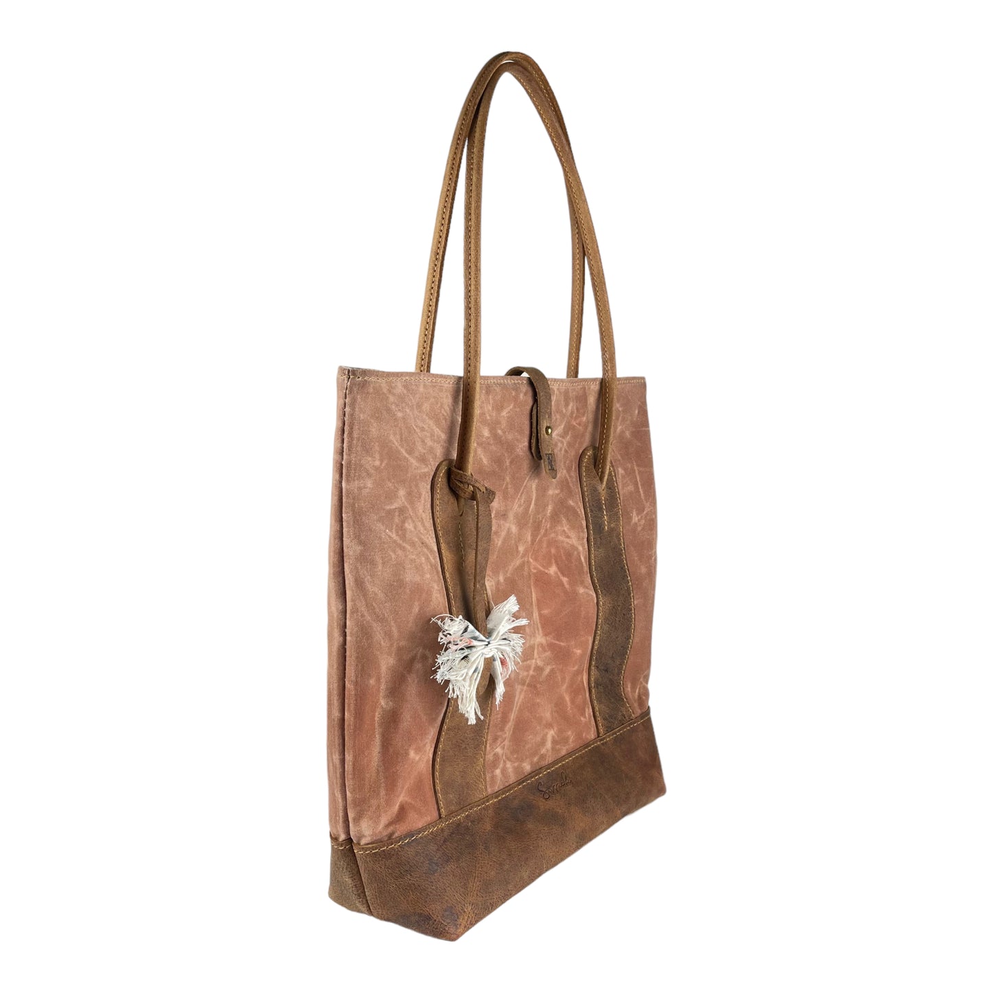 The "Funk Fusion" Tote in Burnt Sienna