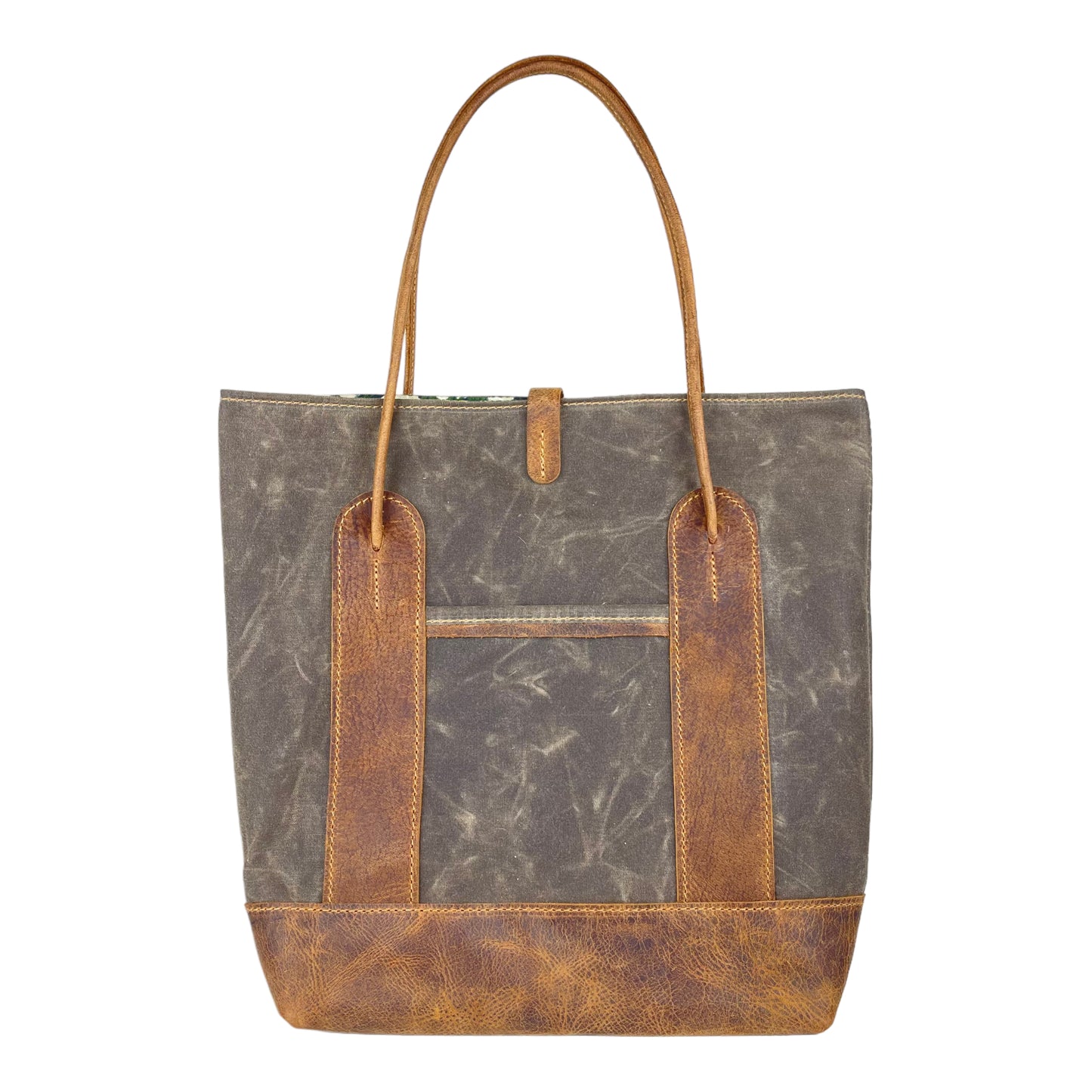 The "Funk Fusion" Tote in Truffle Brown