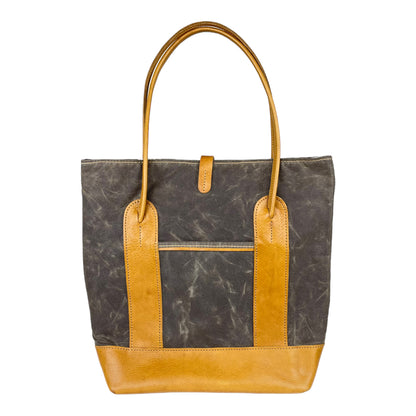 The "Funk Fusion" Tote in Italian Truffle