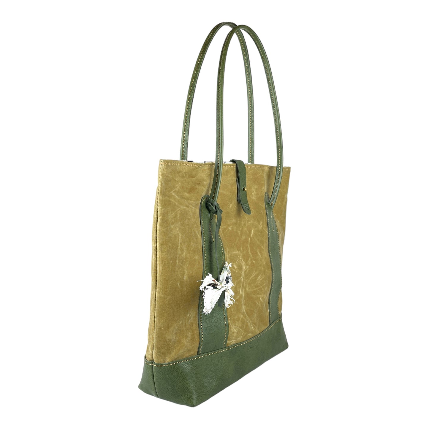 The "Funk Fusion" Tote in Italian Sage