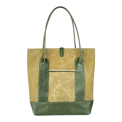 The "Funk Fusion" Tote in Italian Sage